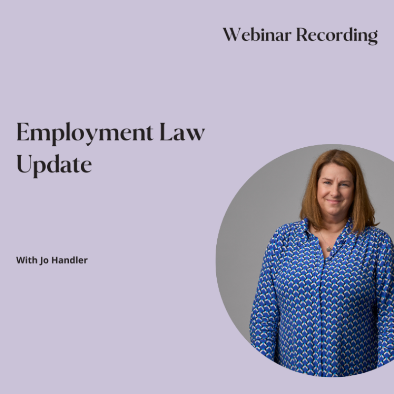 Employment Law Update | May